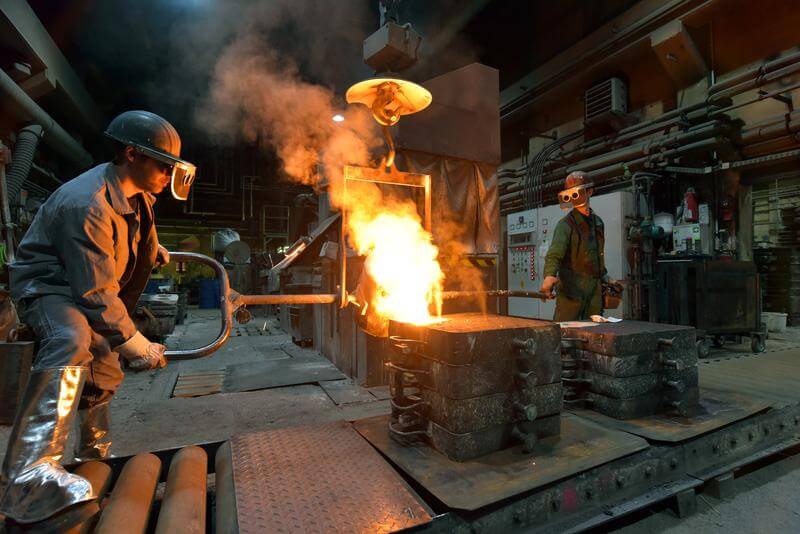 Image of Brass Casting Process