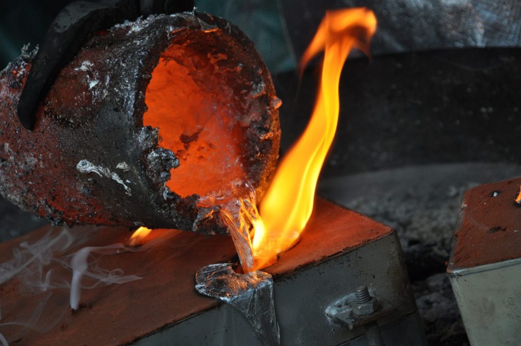 Image of Brass Casting Production